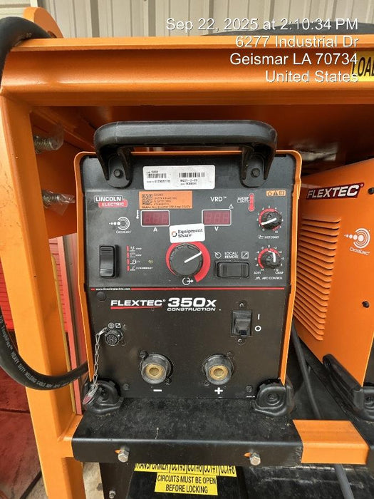 2025 LINCOLN ELECTRIC FLEXTEC 350X