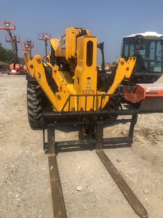 2019 JCB 510-56 Canopy, 74 HP, Solid Tires, STD Worklight, Beacon, Aux Hydraulics, Lifting Eye, Back up Alarm w/66" Carriage/60" Forks