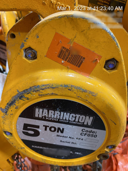 2022 HARRINGTON CF050-20