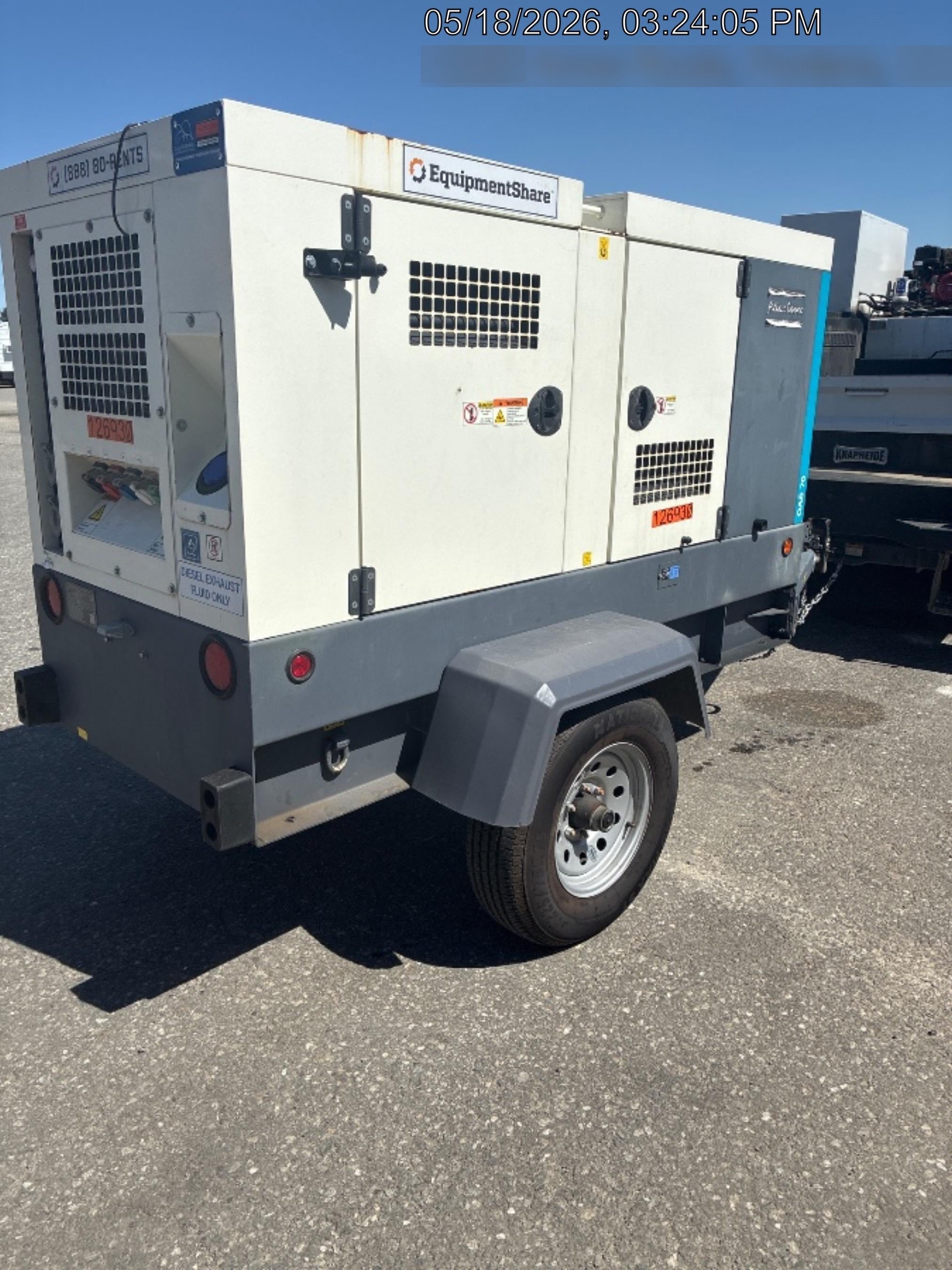 2020 ATLAS COPCO QAS 70
