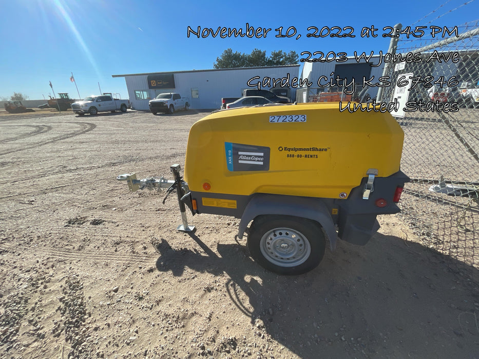 2022 ATLAS COPCO XAS 110