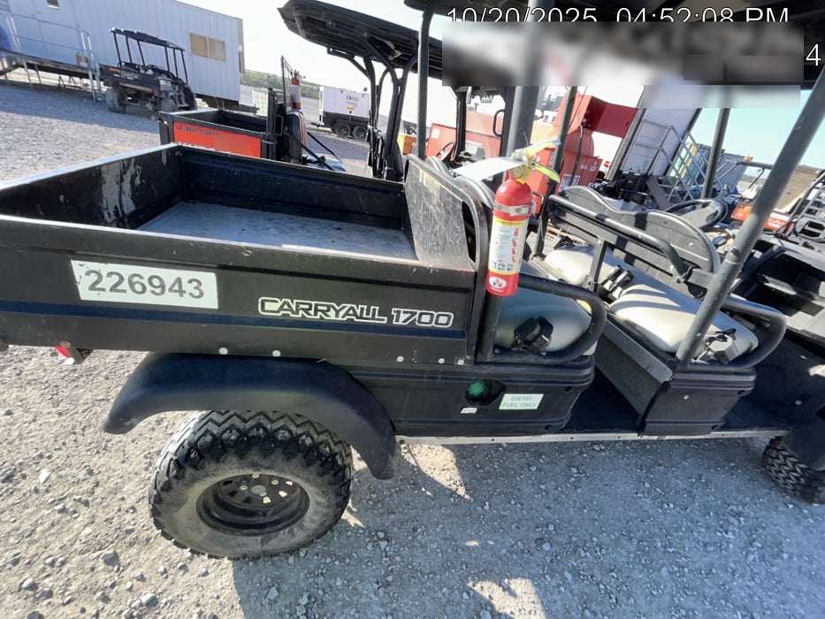 2022 Club Car CA1700D Canopy, Diesel, 4 Passenger