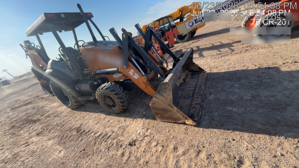 2019 Case 580N EP Canopy, 4WD, GP Front Bucket, Standard Stick, 1 Way Aux Hydraulics, ISO Controls