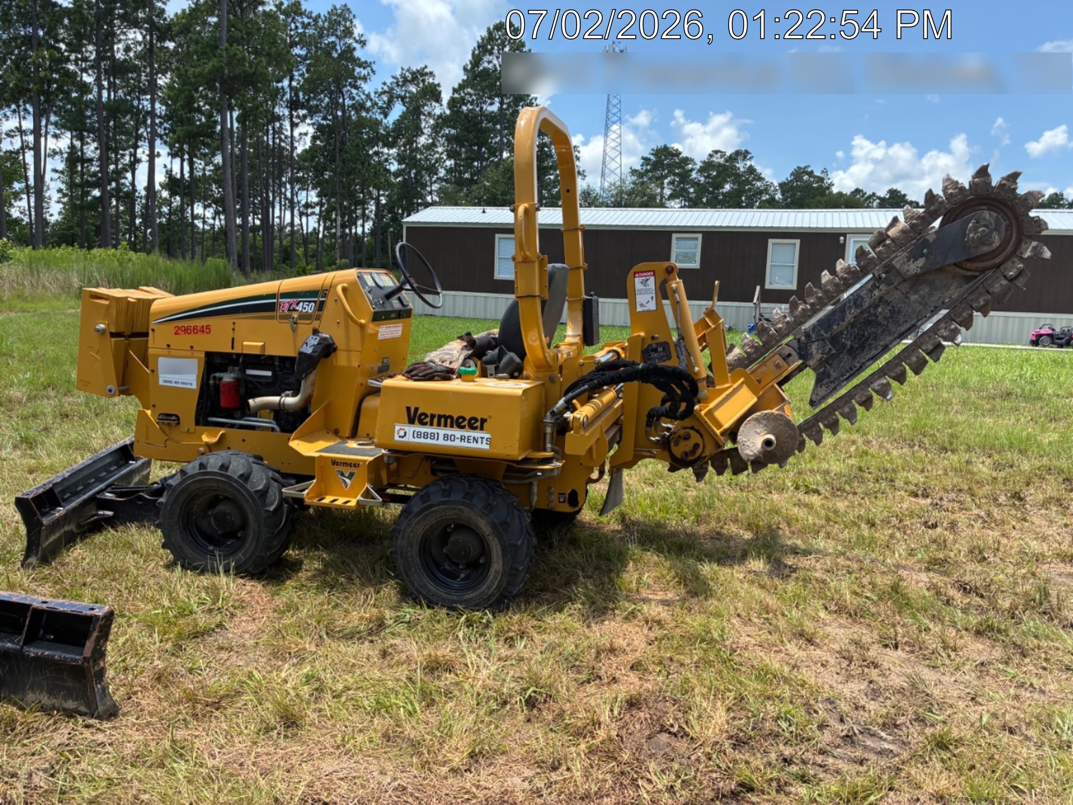 2023 VERMEER RTX450