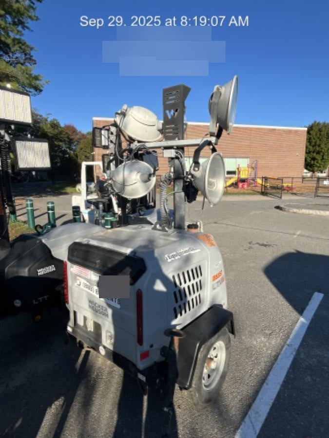 2019 Wacker Neuson LTV6L-MH Wacker Neuson LTV6L Mobile Light Tower w/Fuel Level Sensor Installed