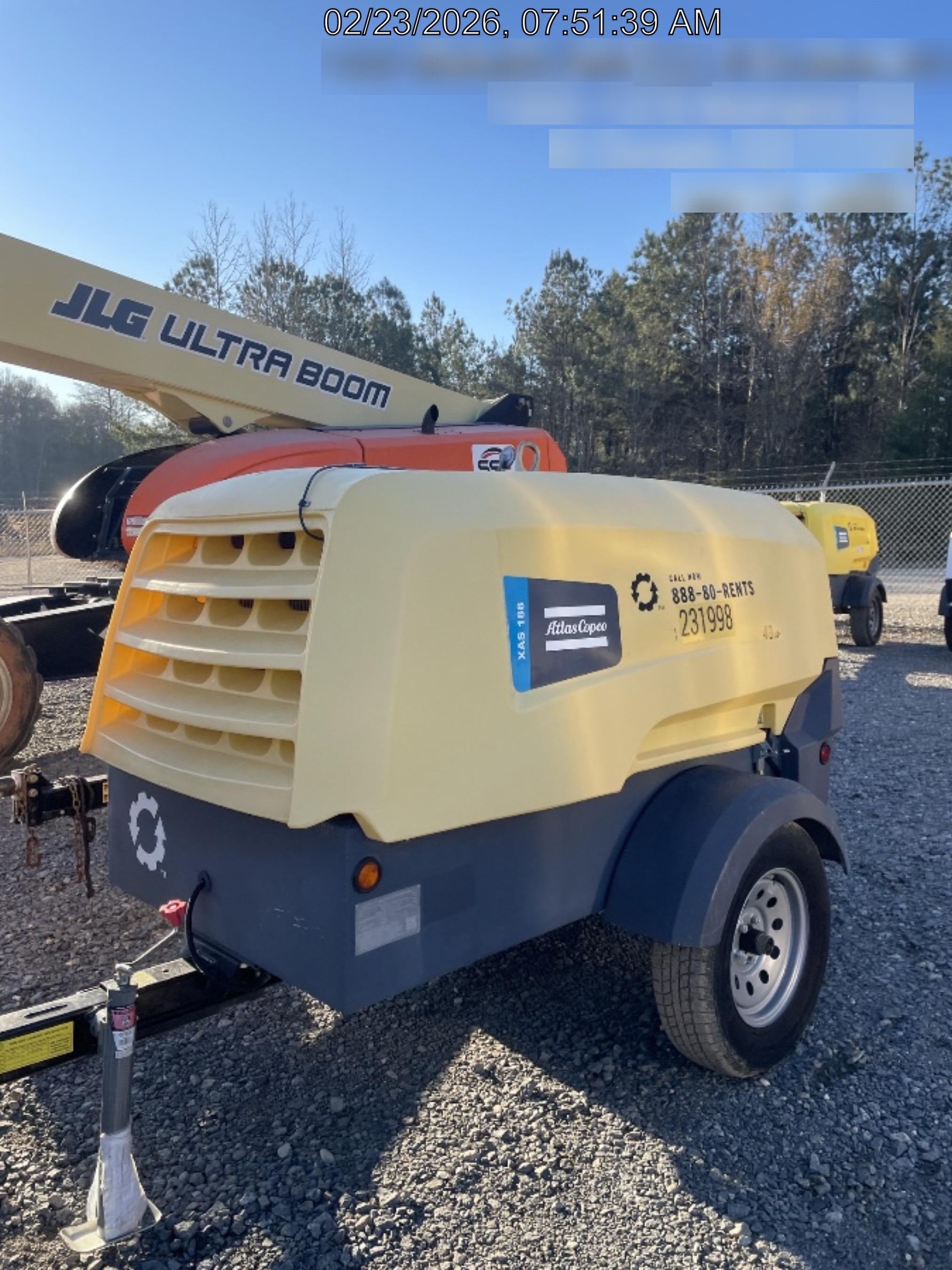 2022 ATLAS COPCO XAS188 CWK