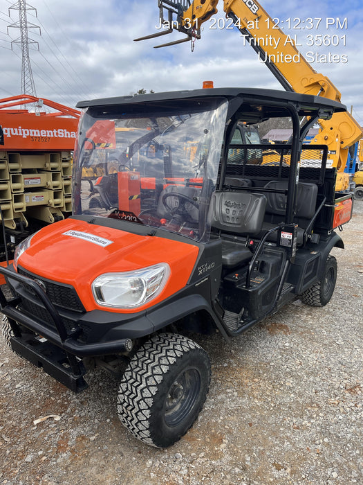 Kubota RTV-X1140W-H Plastic Canopy, Windshield Acrylic Clear, LED Strobe Light, Wire Harness Kit, Back up Alarm