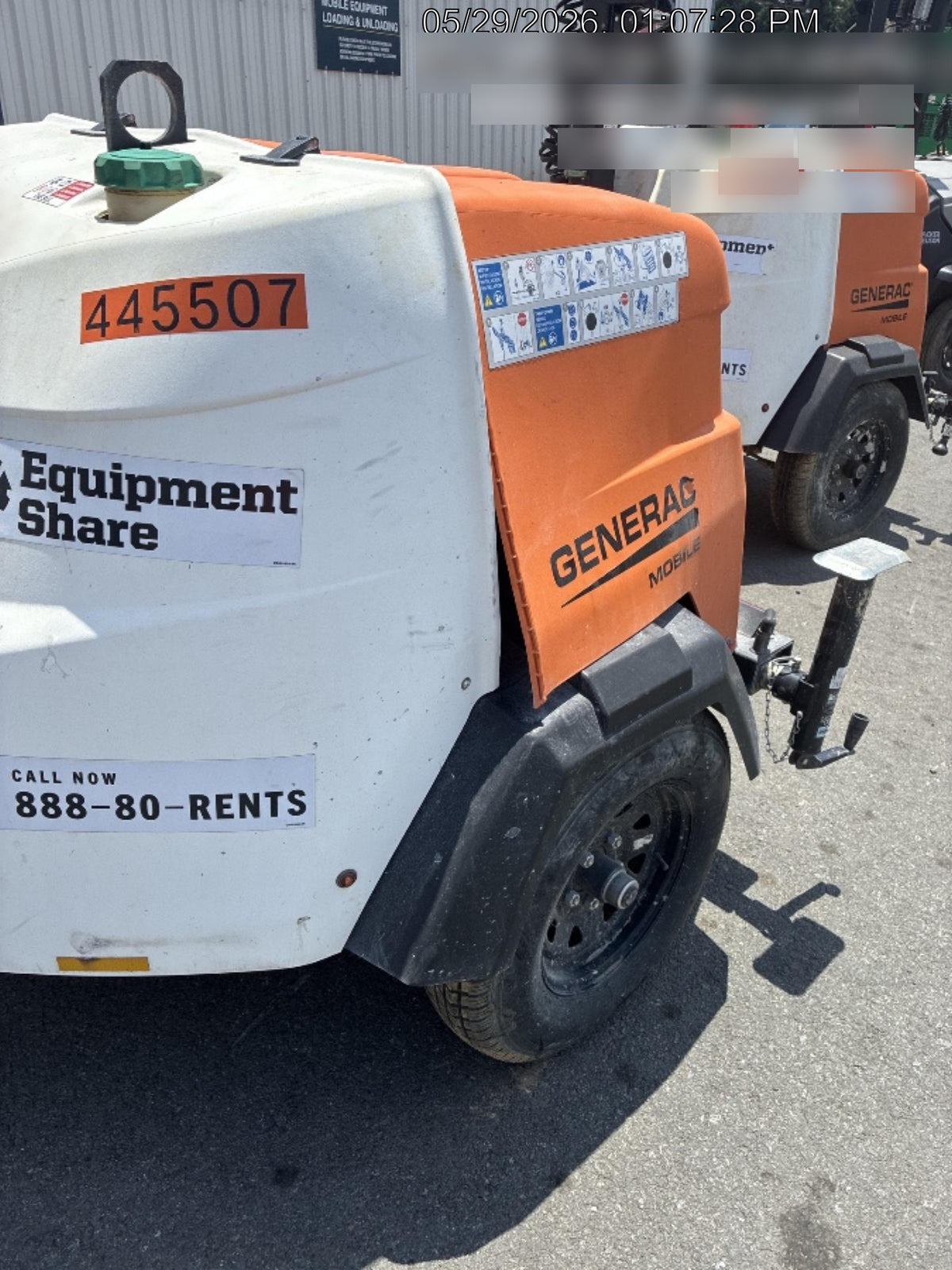 2024 Generac MLT6SKDS-STD4 ELEC WINCH Diesel, Electric Winch Mast, Powerzone Controller, (4) 320W LED Lights, 4kW Generator, 39.9 Gal Fuel Tank, 2" pintle, T3