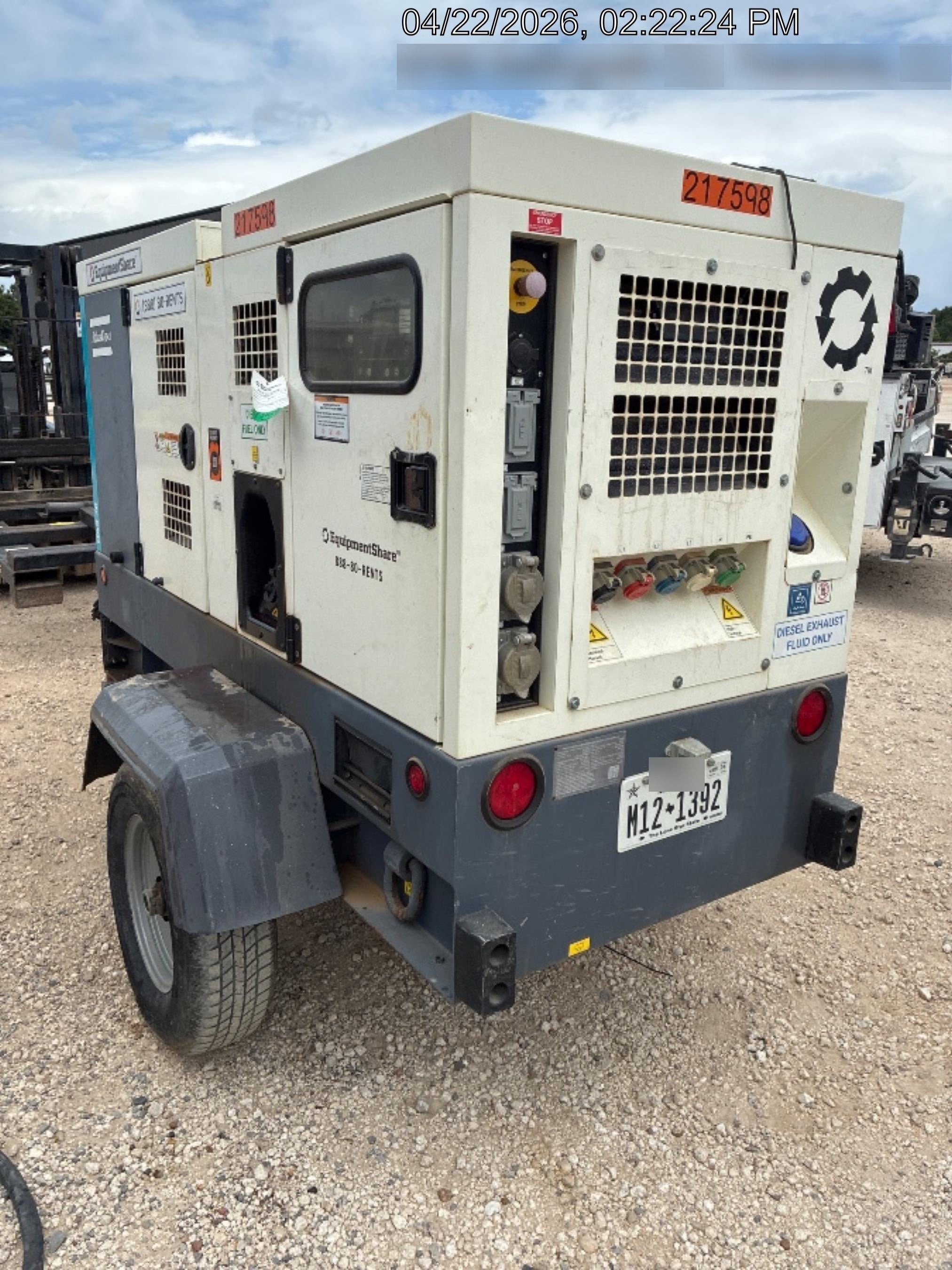 2022 ATLAS COPCO QAS 70