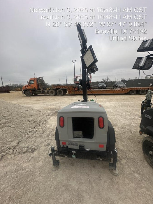 2024 Wacker Neuson LTT4 Diesel, Kohler KDW702, Deep Sea Controller, Auto Start, LED 320W, Bypass Outlet, T3