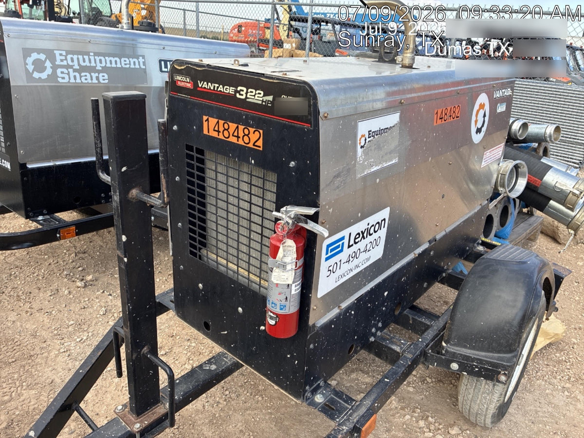 2021 Lincoln Electric Vantage 322 VANTAGE 322 READY-PAK 3