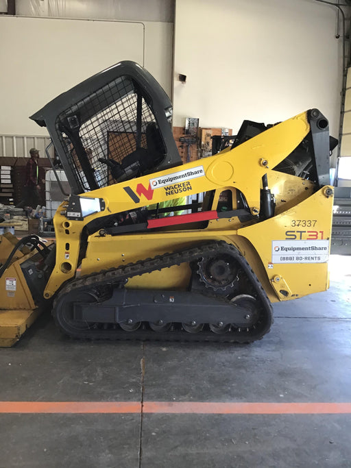 2019 Wacker Neuson ST31 Open Canopy, 2 Speed Bucket Leveling, Selectable EH Controls, Variable Speed Fan, Cyclonic Precleaner 75" bucket w/smooth BOE