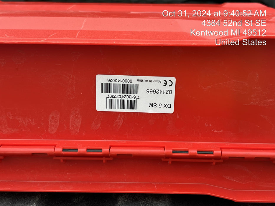 2024 HILTI DX 5-SM