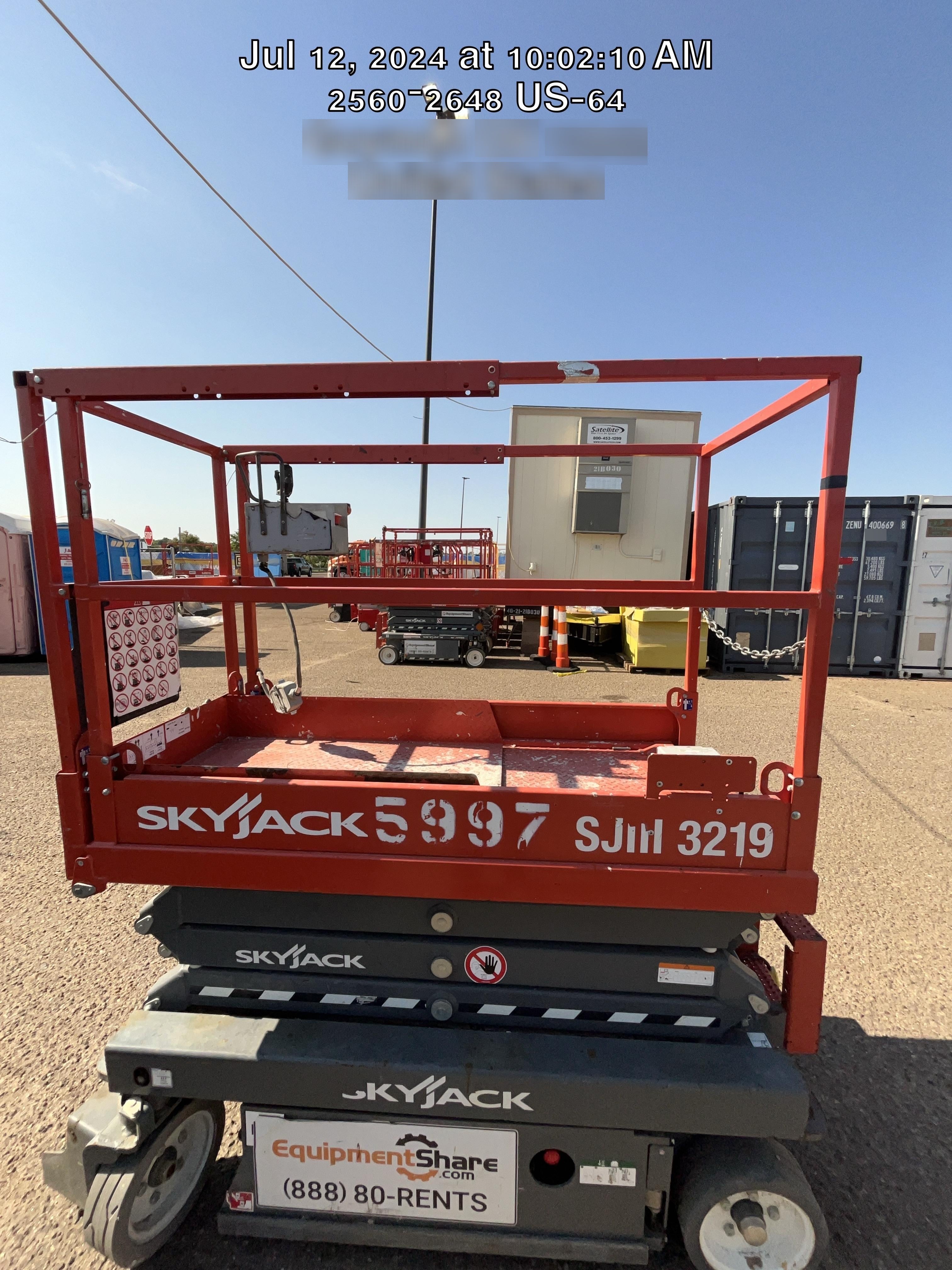 2017 Skyjack SJIII-3219 Skyjack SJ3219, Trojan Battery Set, Extended Warranty 5yr/5k hr
