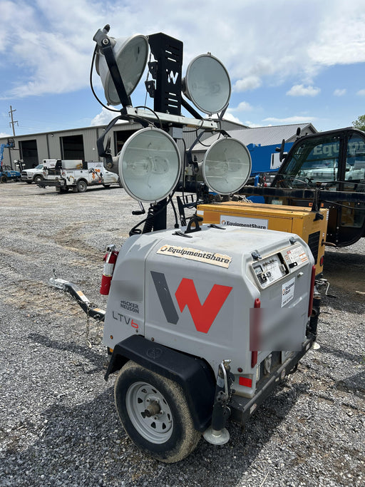 2019 Wacker Neuson LTV6L-MH Mobile Light Tower w/Fuel Level Sensor Installed