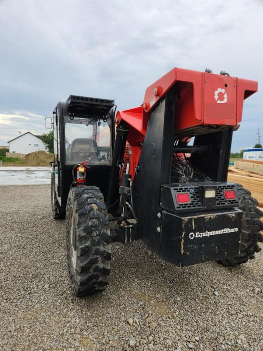 2019 Manitou MTA10055 Cab/Heat/Air, 120 HP, Solid Tires, Work Lights, Lift Hook, Auxiliary Hydraulics w/66" Carriage and 60" Forks