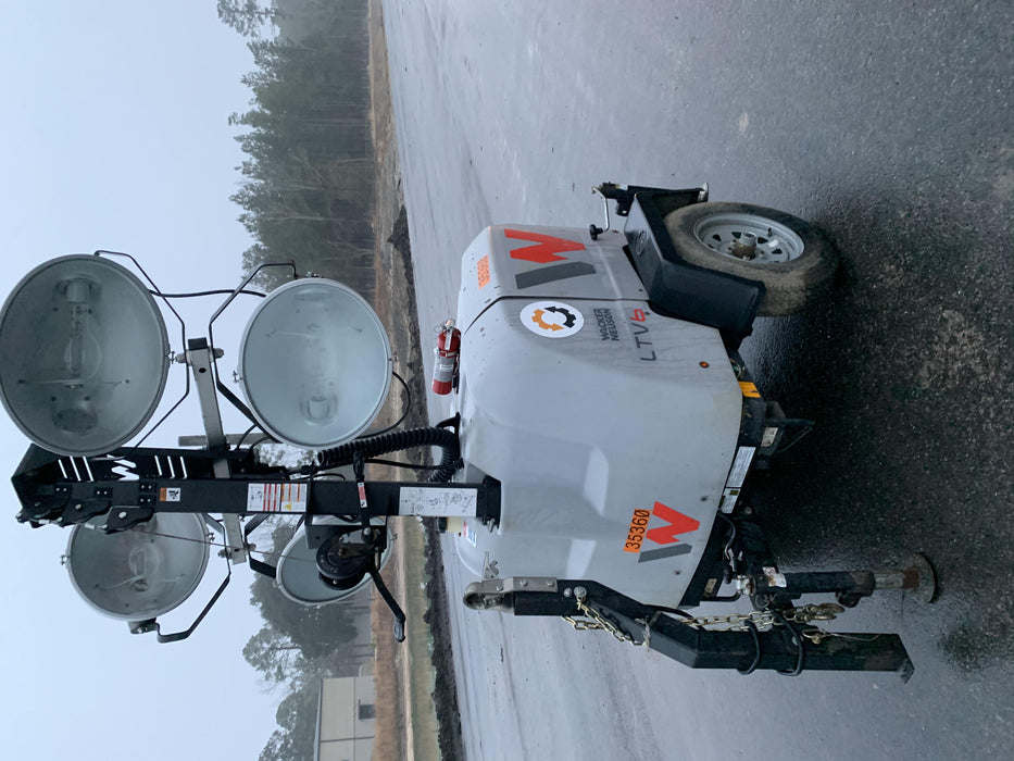 2019 Wacker Neuson LTV6L-MH Wacker Neuson LTV6L Mobile Light Tower w/Fuel Level Sensor Installed