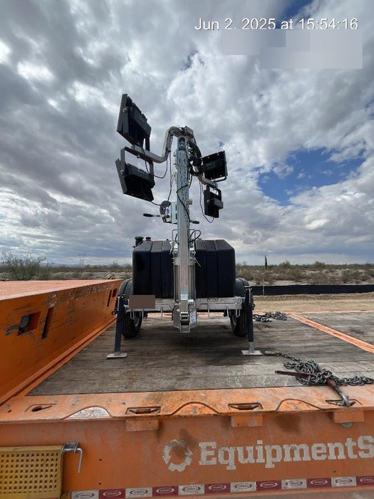 2024 Wanco WLTT-4MM4K Diesel, Deep Sea Controller, Shore Power Plug, Auto Start, (4) 350W LED Floodlights, 4kW Generator, 60 Gal Fuel Tank, 2" Ball, T3