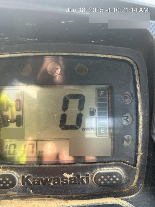 2019 Kawasaki Mule PRO-DXT Standard Options, Backup Alarm, Beacon, Plastic Hard Top, Poly Windshield, Horn Kit