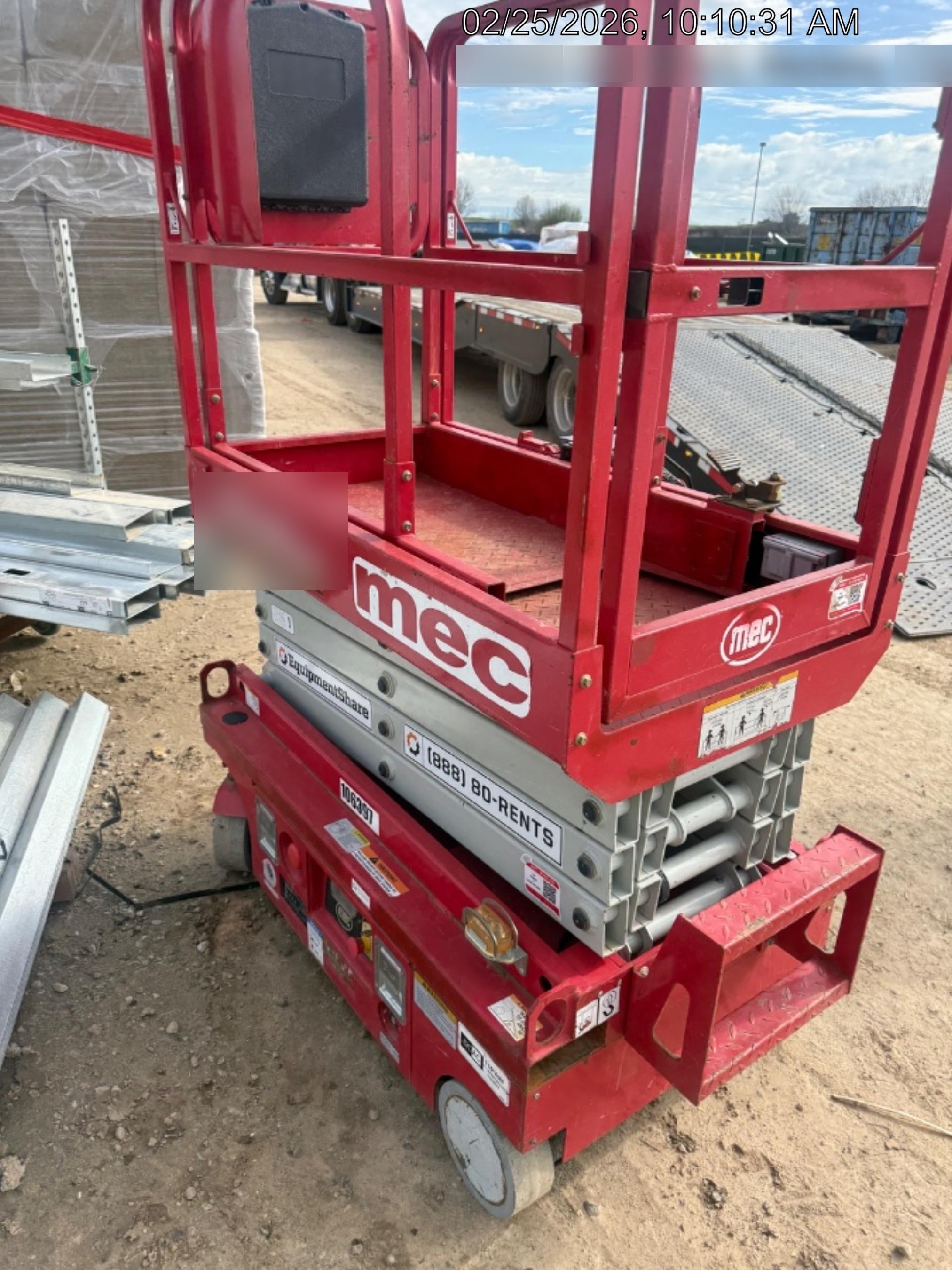 2020 MEC 1330SE Solid NM Tires, Steel Swing out Doors, LCS, Beacon, 900W Inverter