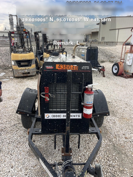 2024 Lincoln Electric LE400 Kubota V1505, Trlr, Cable Rack, Light Kit, ES Decals, T3