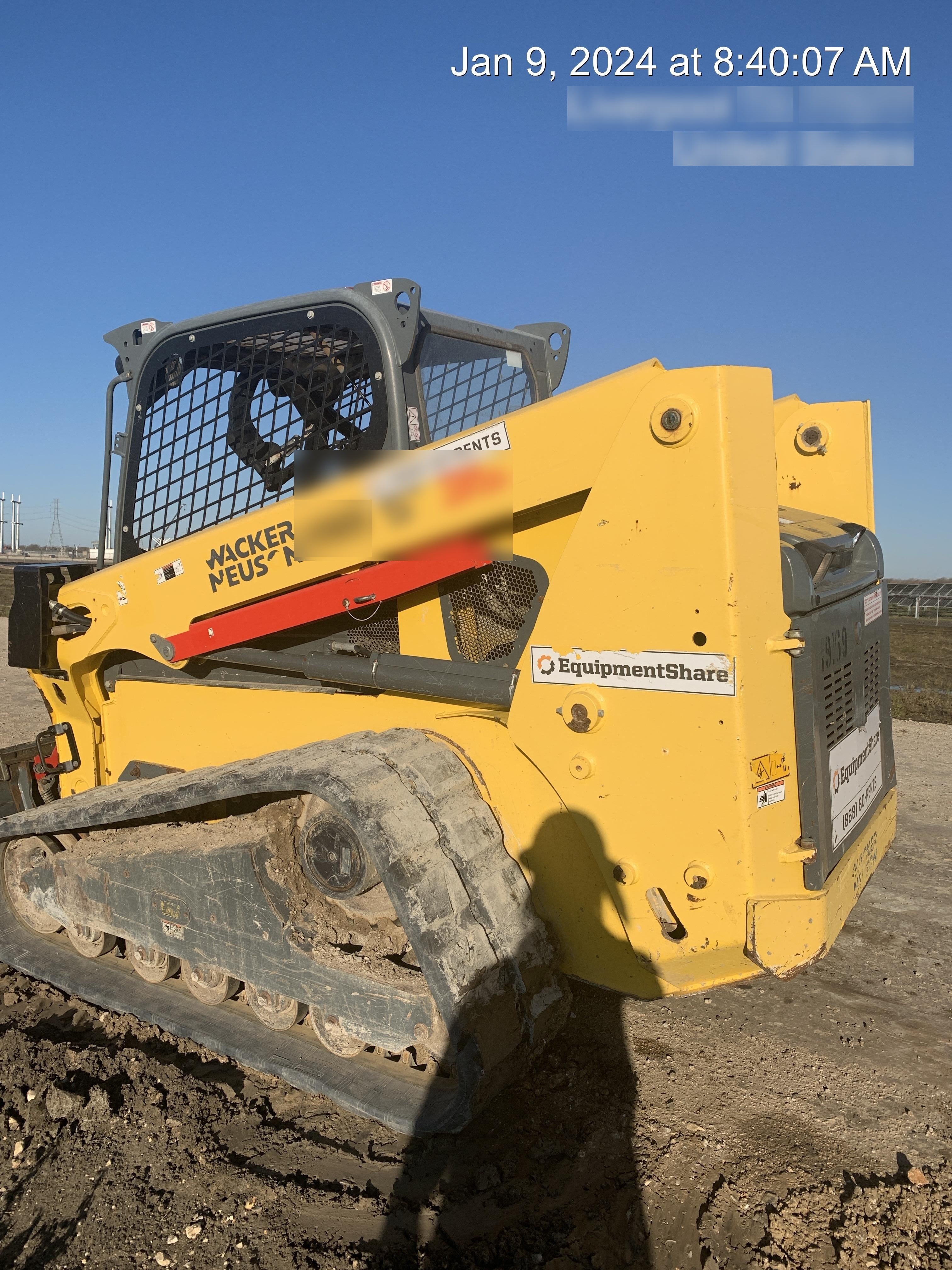 2018 Wacker Neuson ST35 ST35 10K Tracked Skid Loader, Canopy , ISO, Bucket Leveling, 82" Bucket w/ smooth bolt on edge