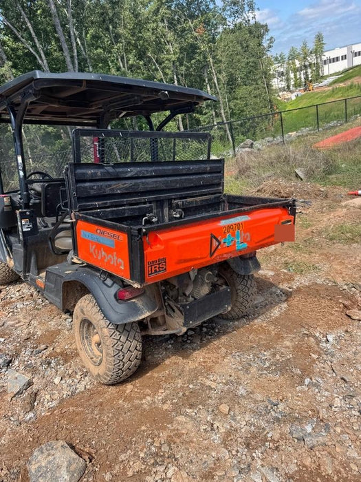 2022 Kubota RTV-X1140W-H Plastic Canopy, Windshield Acrylic Clear, LED Strobe Light, Wire Harness Kit, Back up Alarm