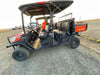 2022 Kubota RTV-X1140W-H Plastic Canopy, Windshield Acrylic Clear, LED Strobe Light, Wire Harness Kit, Back up Alarm