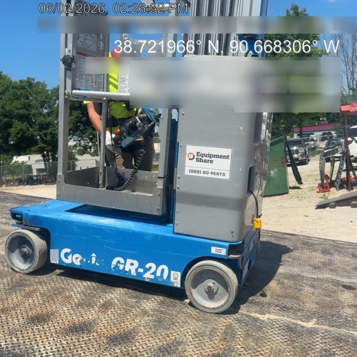 2019 GENIE GR-20