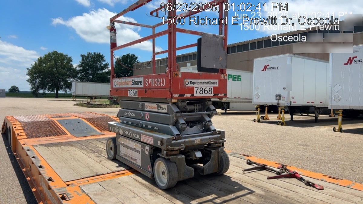 2018 Skyjack SJIII-3219 Skyjack SJIII3219 Scissor Lift w/Trojan Batteries