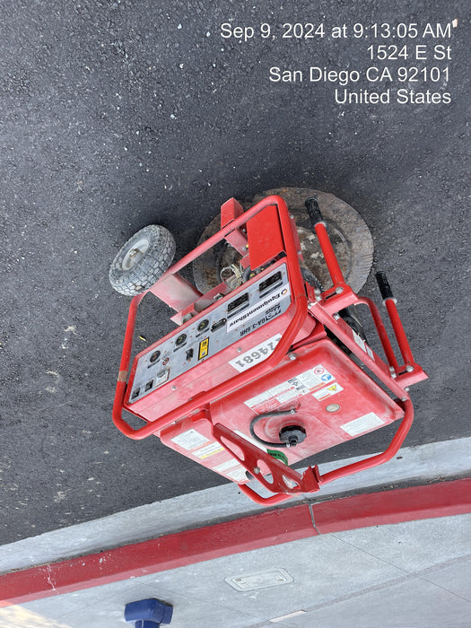 2021 Multiquip GA36HR Gen 3.6kW Honda GX240 GFCI