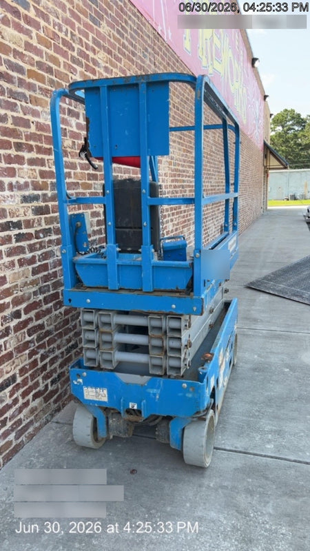 2019 Genie GS-1930 Fixed Rails with Chain Entry
