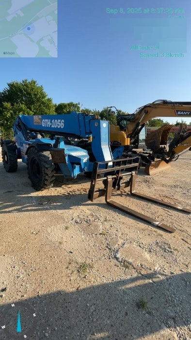 2017 Genie GTH-1056 Genie GTH1056, Solid Tires, 60" carriage, Light Kit, Open ROPS