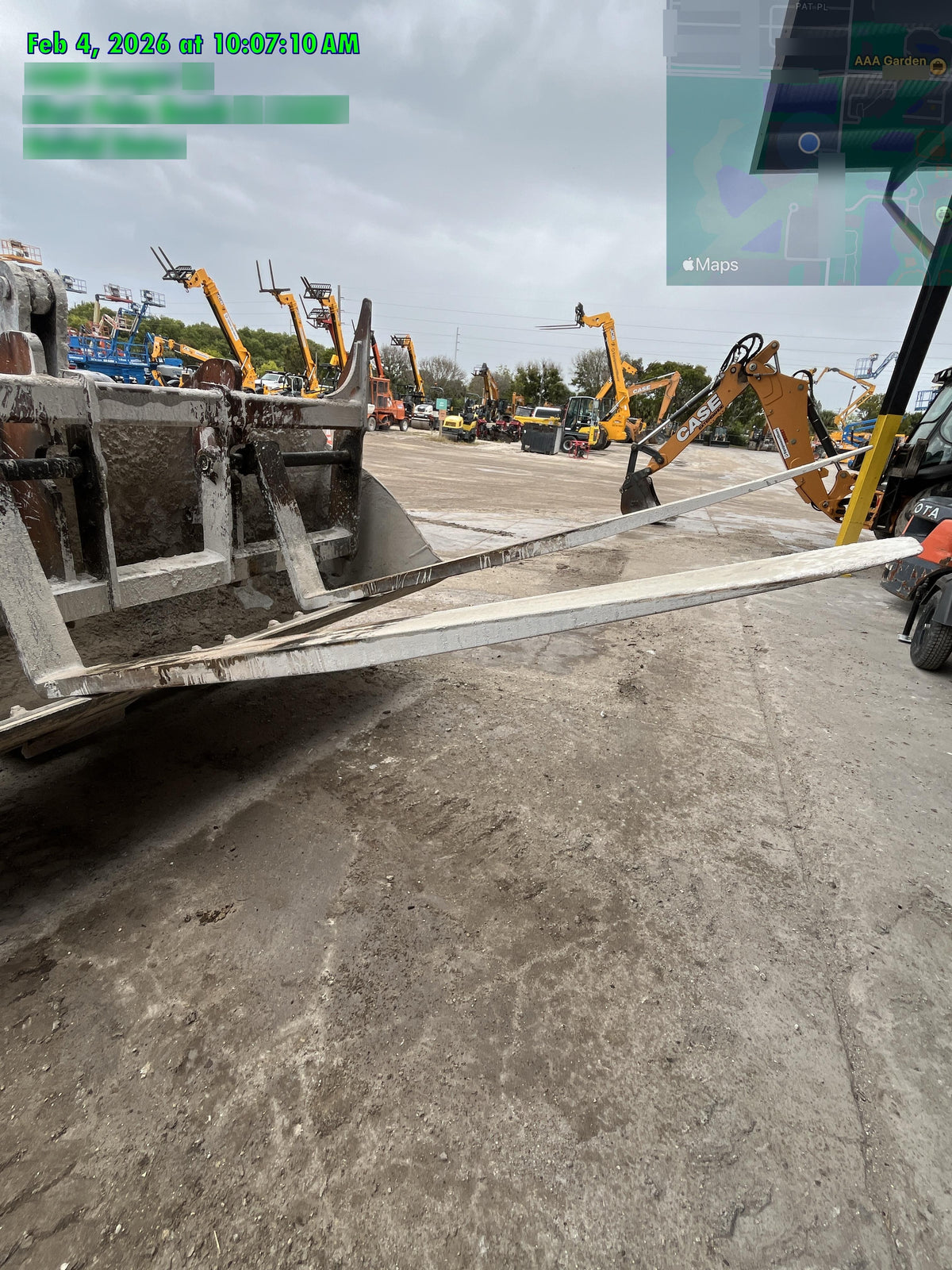 2014 WERK-BRAU 96" Loader Fork Carriage - Werk-Brau
