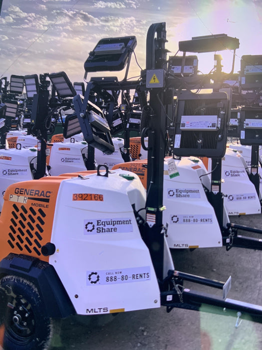 2024 Generac MLT2 Diesel, Flex Switch 120V Input, Powerzone Controller, 
(4) 320W LED Lights, 4kW Generator, 39.9 Gal Fuel Tank, 2" Ball, T3