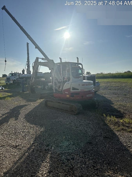 2019 Takeuchi TB260 Takeuchi TB260 Canopy w/Rubber Tracks, Auxiliary Hydraulics, Standard Blade, Manual QC