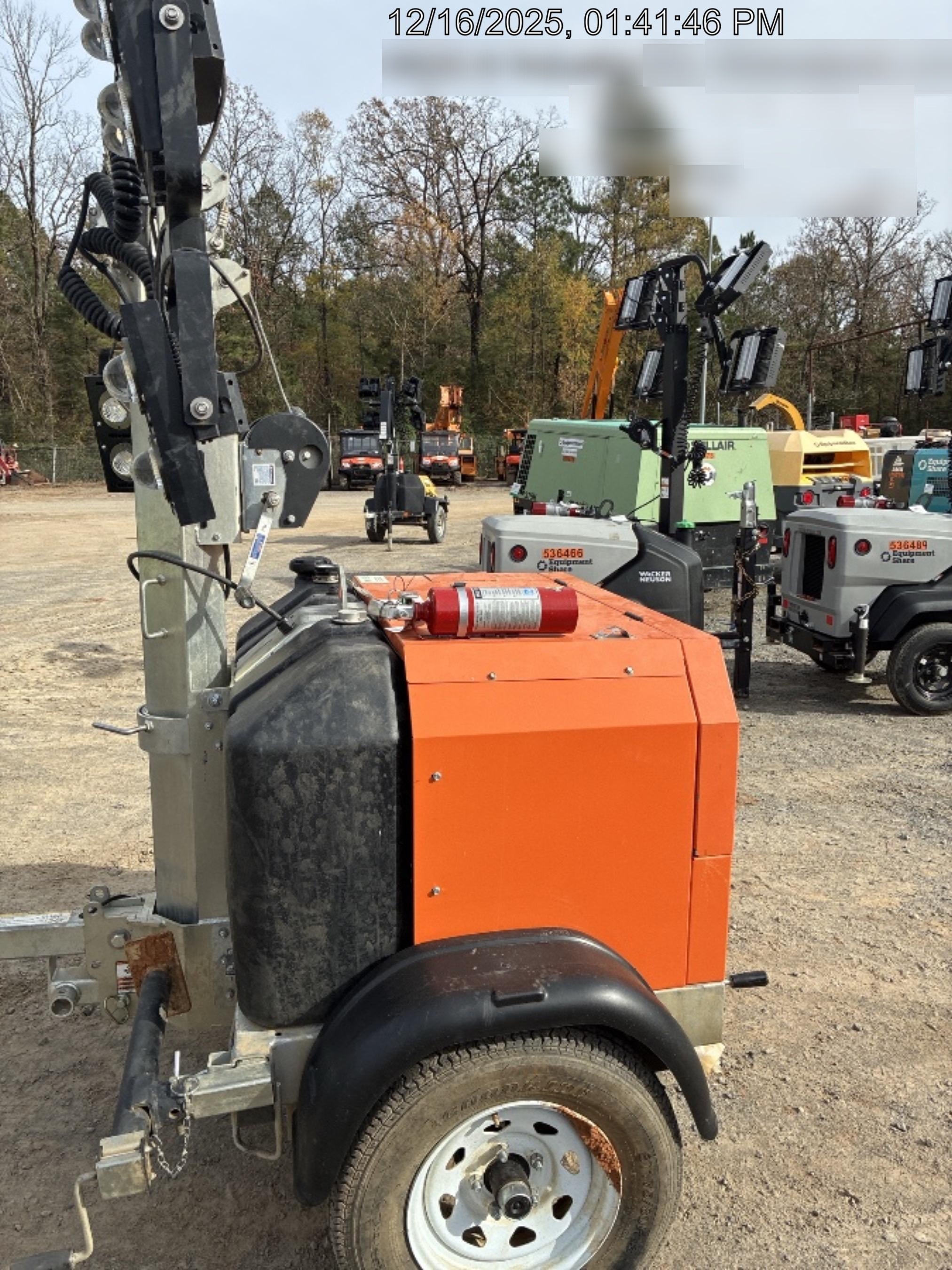 2024 Wanco WLTT-4MM4K Diesel, Deep Sea Controller, Shore Power Plug, Auto Start, (4) 350W LED Floodlights, 4kW Generator, 60 Gal Fuel Tank, 2" Ball, T3