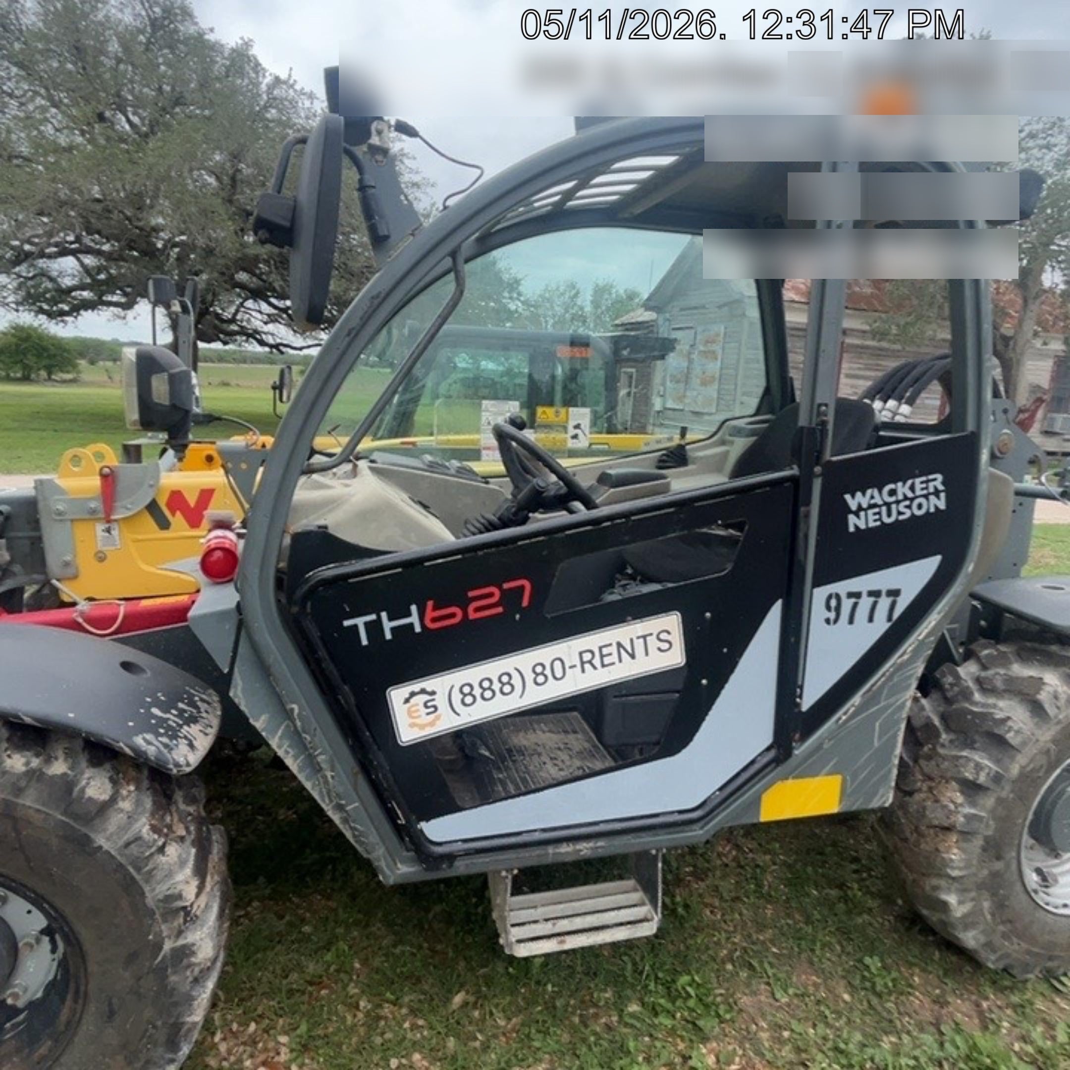Wacker Neuson TH627 Telehandler 5,000 - 5,500 lbs, 18' - 20' Reach