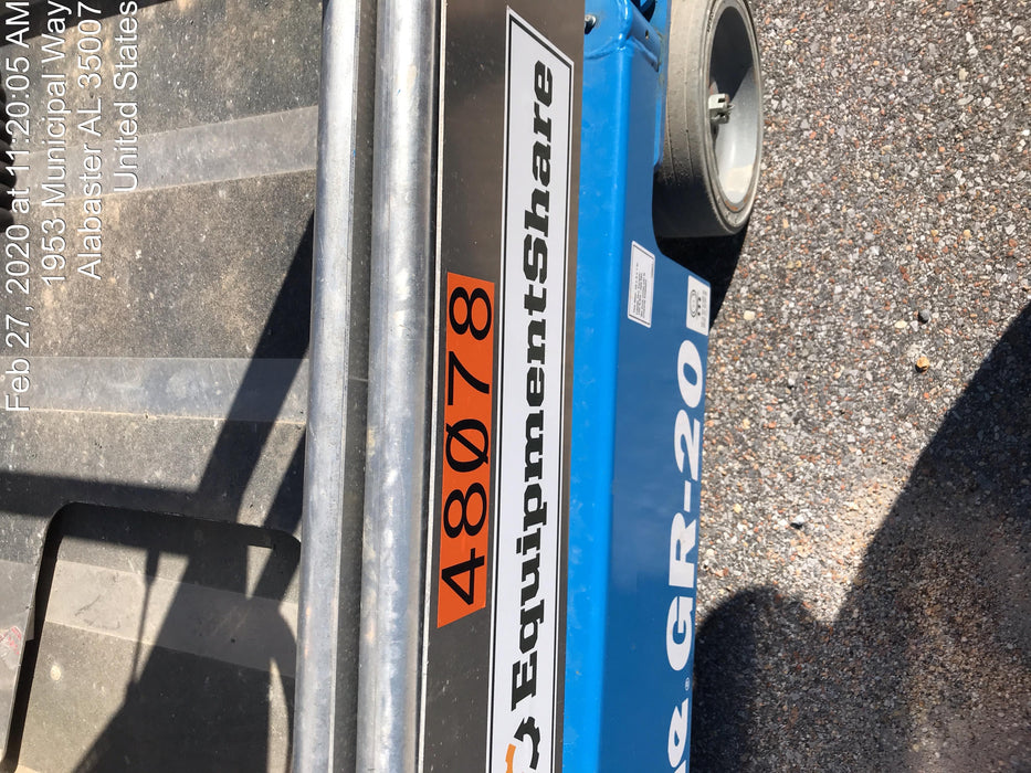 2019 GENIE GR-20