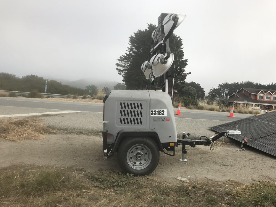 2019 Wacker Neuson LTV6L-MH Wacker Neuson LTV6L Mobile Light Tower w/Fuel Level Sensor Installed