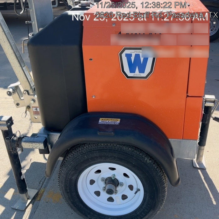 2024 Wanco WLTT-4MM4K Diesel, Deep Sea Controller, Shore Power Plug, Auto Start, (4) 350W LED Floodlights, 4kW Generator, 60 Gal Fuel Tank, 2" Ball, T3