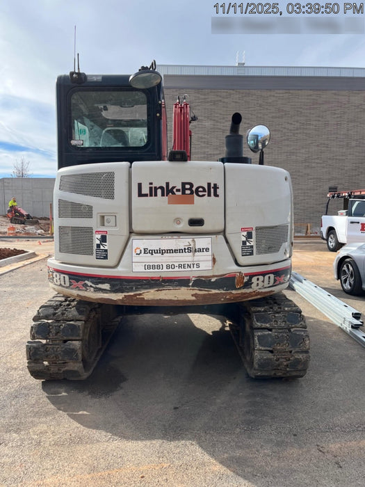 2020 Link-Belt 80X3EX EXC, 7'2" ARM, 17.7" RT, MFH(PJ)
