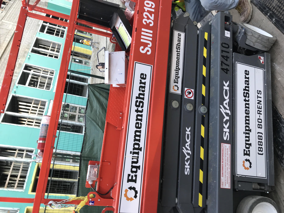 2019 Skyjack SJIII-3219 Standard Options, Trojan Batteries