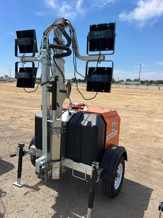 2024 Wanco WLTT-4MM4K Diesel, Deep Sea Controller, Shore Power Plug, Auto Start, (4) 350W LED Floodlights, 4kW Generator, 60 Gal Fuel Tank, 2" Ball, T3