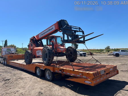 2020 Skytrak 8042 Cab/Heat/Air, Solid Tires, Work Lights, Beacon, Aux Hydraulics, Back up Alarm, Lifting Eye, ES Decals