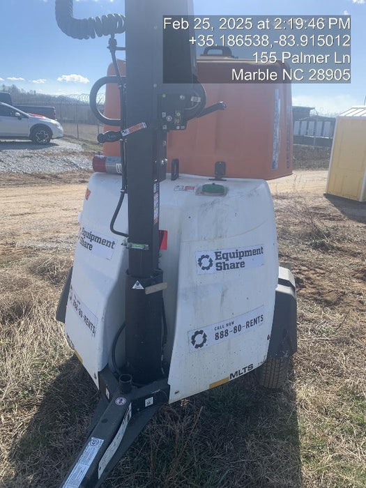 2023 Generac MLT2 Diesel, Flex Switch 120V Input, Powerzone Controller, 
(4) 320W LED Lights, 4kW Generator, 39.9 Gal Fuel Tank, 2" Ball, T3