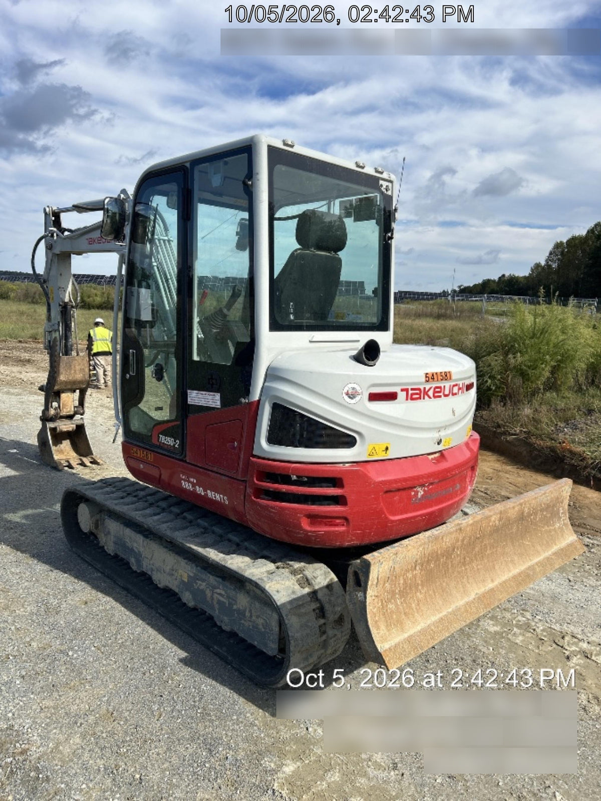 2025 TAKEUCHI TB250-2CR