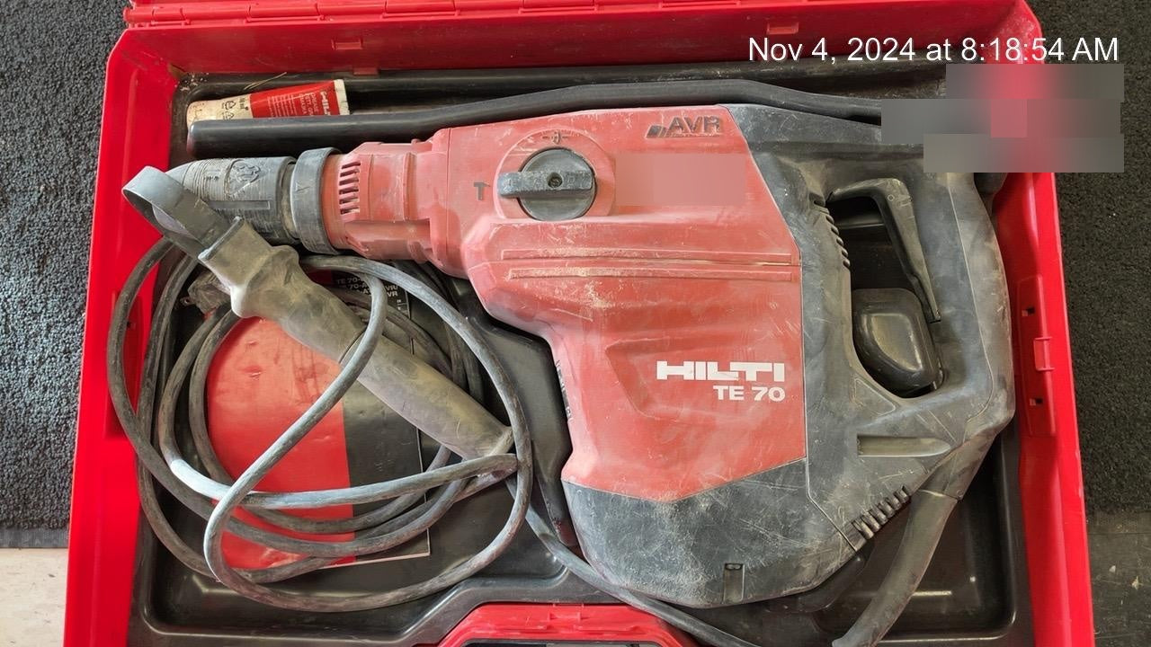 2019 HILTI TE 70-AVR