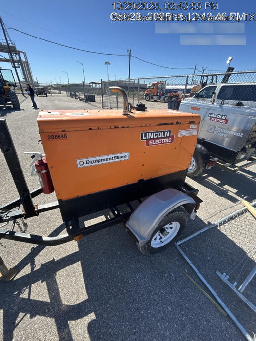 2022 Lincoln Electric LE400 Kubota V1505, Trlr, Cable Rack, Light Kit, ES Decals, T3