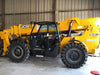 2019 JCB 510-56 Open ROPS, 74 HP, Solid Tires, Worklights, Beacon, Aux Hydraulics, Lifting Eye 72" Carriage/60" Forks